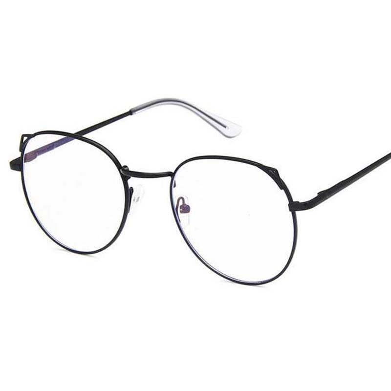 

Металлические кошачьи ушки Миопия Готовые очки Женские Мужские Круглые Близорукие Прозрачные Очки -1 -1.5 -2 -2.5 -3 -3.5 -4 -4.5 -5 -6 0