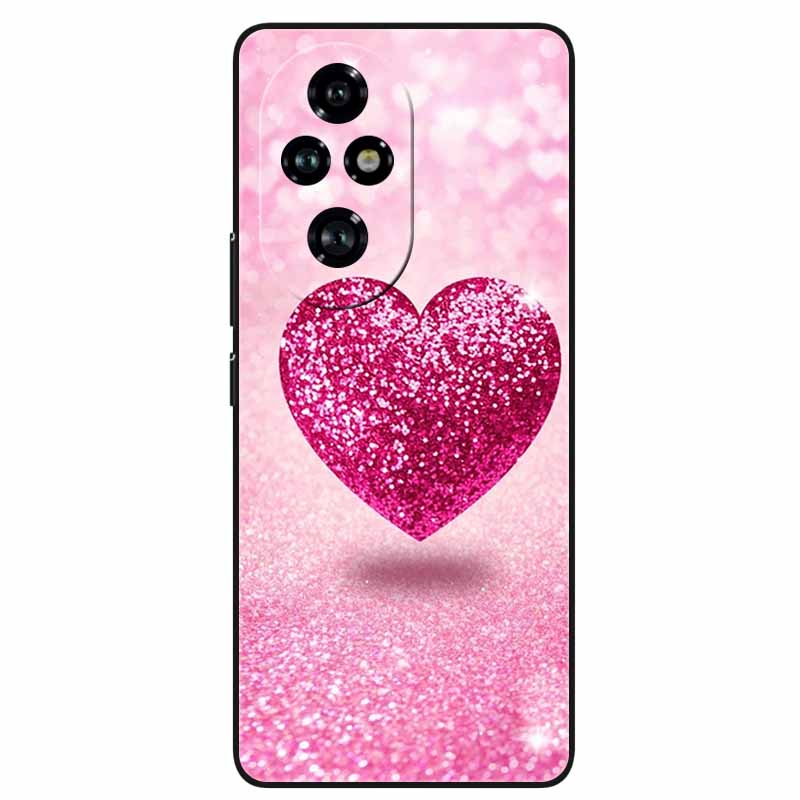 For Honor 200 5G Case Lovely Cute Cartoon Silicone TPU Soft Phone Cover for Honor 200 Honor200 Protect Back Shells FUnda Coque