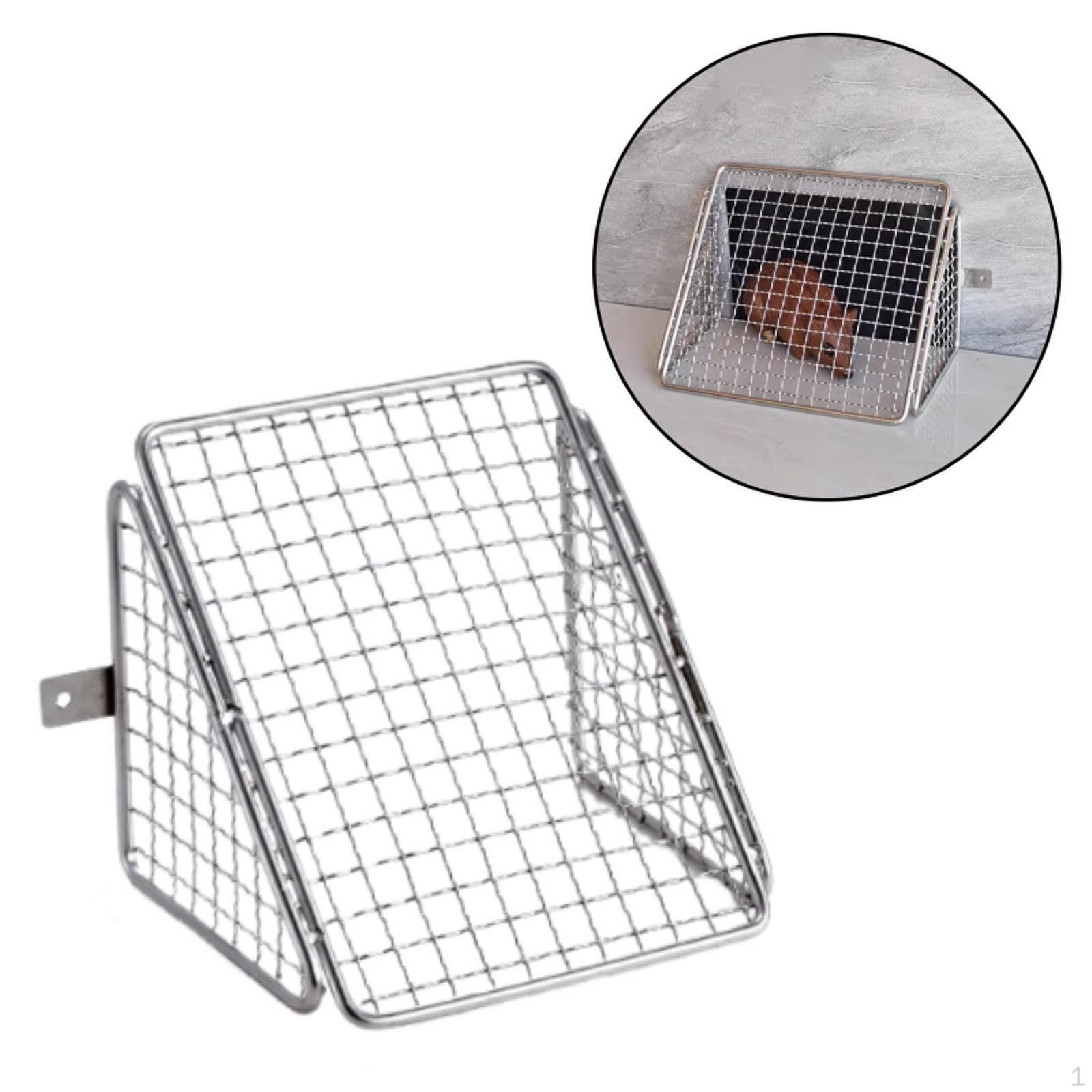 

Защитная сетка от засоров для шланга, сетка, защита от листьев, нержавеющий фильтр для балкона, крыши 15x12.5x13cm