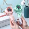 Mini Handheld Spray Fan Portable Adjustable Angle Water Spray Mist Fan Outdoor Fan Cooling Tools Ventilation Fan