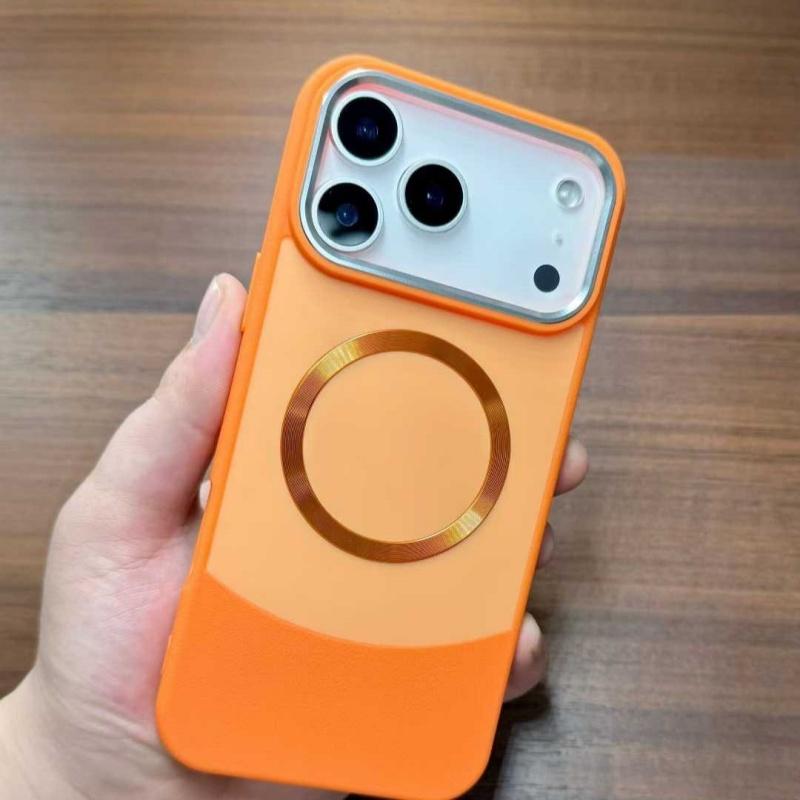 Luxury Hard Defender For Magsafe Case for iPhone 17 Air 16 15 14 13 12 Pro Max Plus Wireless Charge Laser Magnetic Rugged Cover