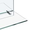 VidaXL Wall Mirror with Shelf 20x40 Cm Tempered Glass