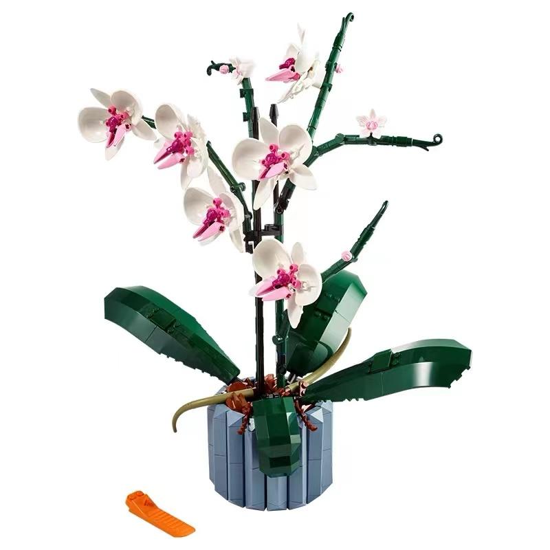 Kompatibilní bloky Wildflower Bouquet Blocks 10313 Botanický konstruktor z umělých květin pro narozeninovou cihlu k výročí