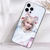 Singer K-Kim C-Chaewon Phone Case For iPhone 16,15,14,13,12,11 Plus,Pro Max,XS,X,XR,SE,Mini,8,7 Soft Silicone Black Cover