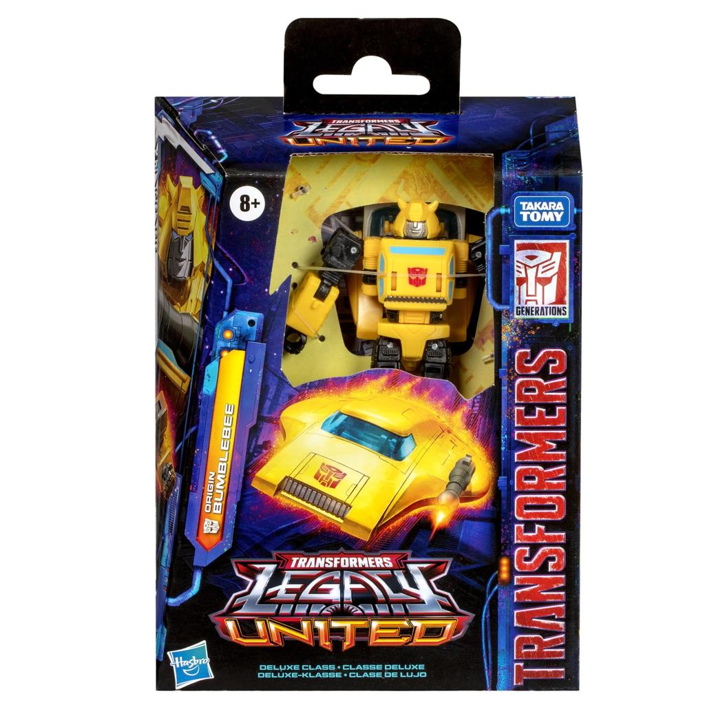 Transformers Legacy Deluxe Class Origins Bumblebee 5.5" Figurka akcji Transformation 8+
