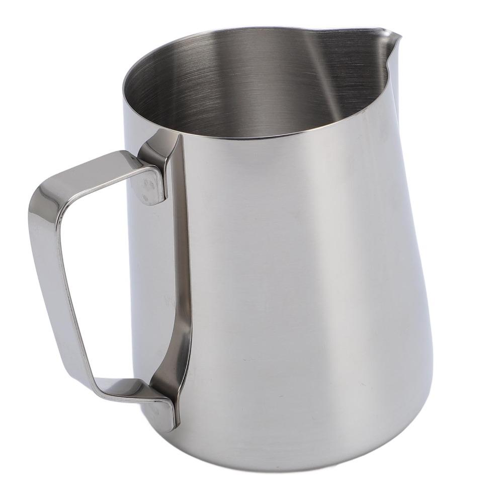 Clear Scale Markings Milk Frothing Pitcher 600ml Capacity Latte Art Pitcher  For Latte Art