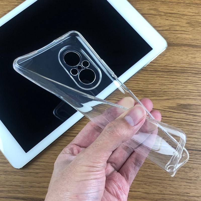 For Huawei nova 9 8 nova9 SE Mate 40 P50 P40 Pro Plus RS 8i P50E Slim Crystal Transparent Soft TPU Back Case Protection Skin Camera Protect Cover