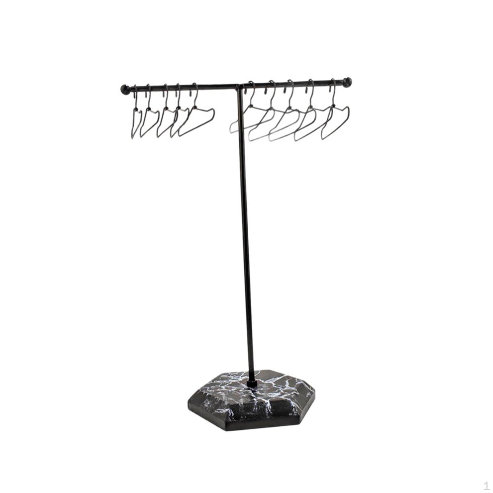 Вешалка для одежды для кукол 16 масштаба мини-одежда для фигурок с вешалкой чёрный 1816₽