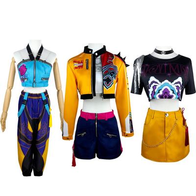 Child/Adult Demon Hunter Cosplay Costume - Lumi & Zoe Miller Character Outfit, One Piece