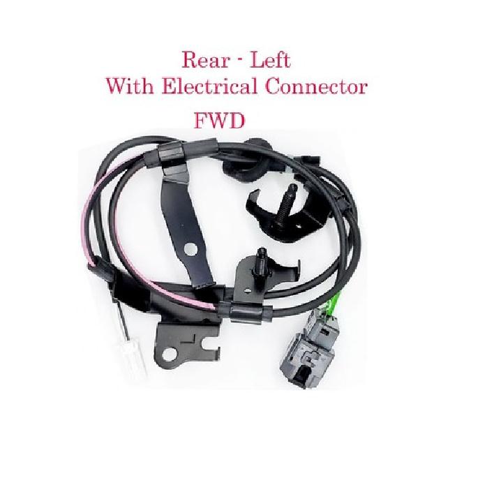 ABS Wheel Speed Sensor Rear Left Fits Toyota RAV4 Sport Utility 13-18 FWD
