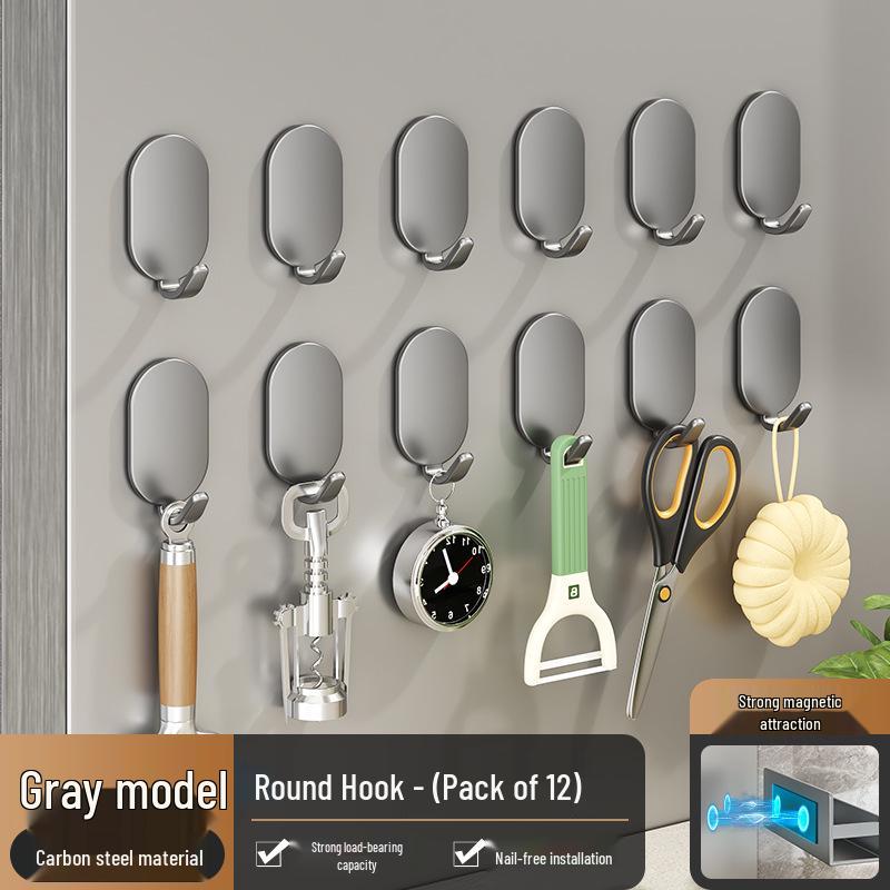 Magnetic Wall-mounted Kitchen Storage & Spice Rack