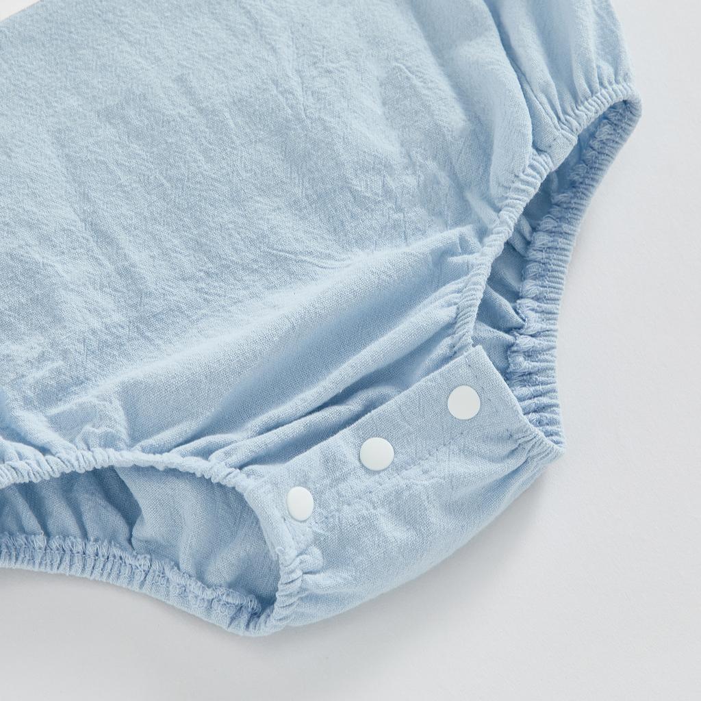 Baby Overalls Romper Number and Letter Print Summer Adorable Elastic Band Jumpsuits