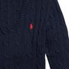 Polo Ralph Lauren Ss25 Solid Regular Sleeve Long Sleeve V-Neck Fitted Knit Sweater Women Sweater WMPOSWENC021331-400