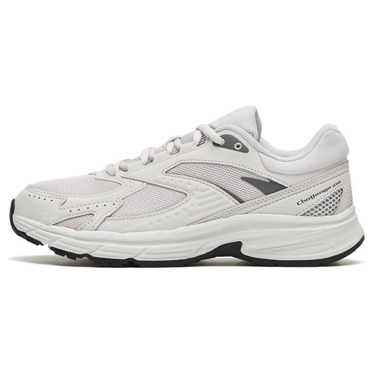 

New Anta Anti Slip And Wear Resistant Breathable Low Top Running Shoes Women s Light Silver Gray 122245595-3 38.5