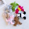 Adorable Animal Palm-Sized Plush Toy — Panda, Crocodile, Capybara Stress Relief Squeeze Toy