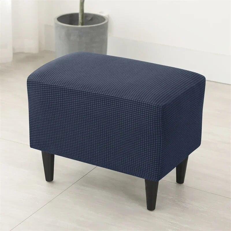 Solid Color Sloping King Back Chair Covers Elastic Polar Fleece Wing Chairs Cover with Seat Cushion Cover Furniture Protector