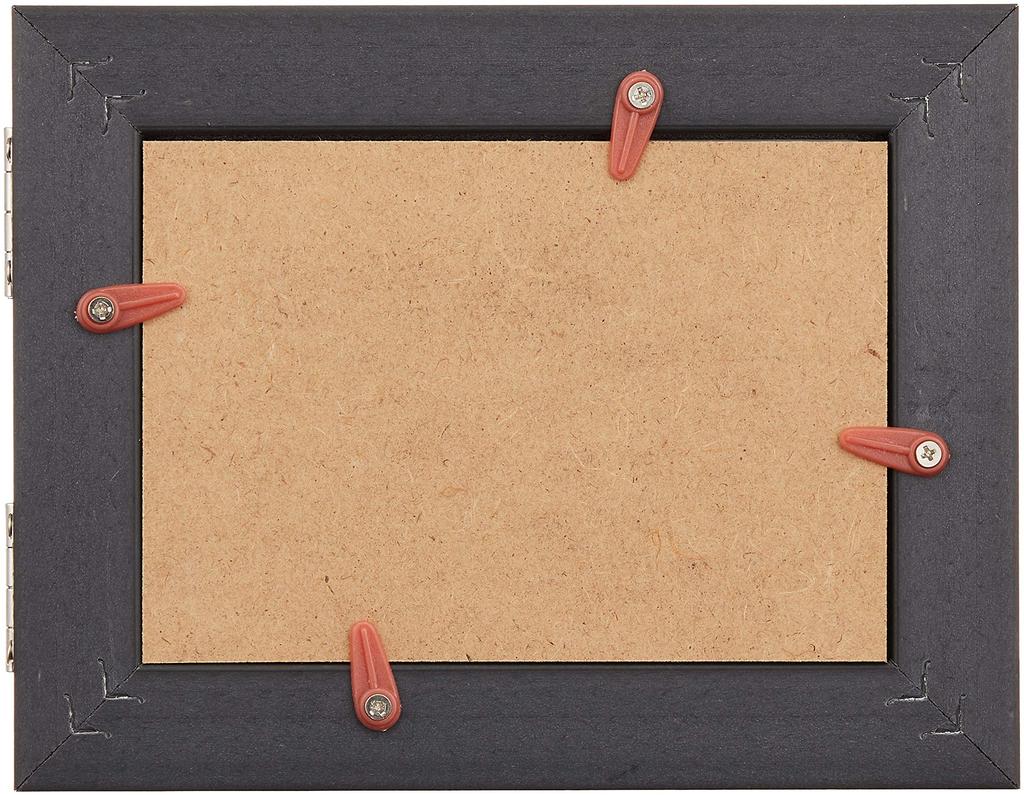 VANJOH Photo Frame Pair LW [Large X 2 Frames] Horizontal, Dark Brown, PF-LWY-DB