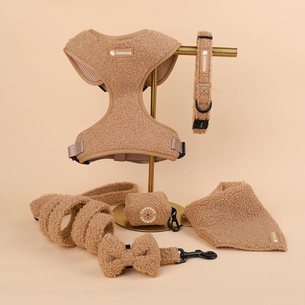 Personalisiertes Hundegeschirr-Set Individuelles Design Hundehalsbänder und Leinen Step-in Welpengeschirr Hundeprodukte