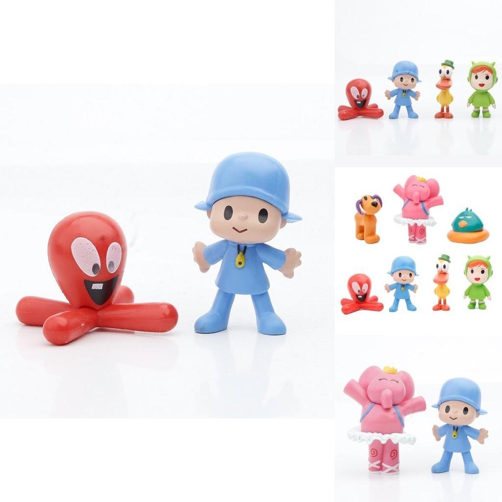 Adorable 7pcs Pocoyo Action Figures Zinkia Miniatures Perfect For Cake Decoration