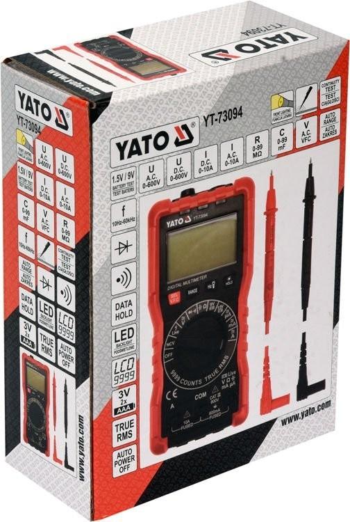 MULTIFUNCTIONAL DIGITAL METER YT-73094 YATO