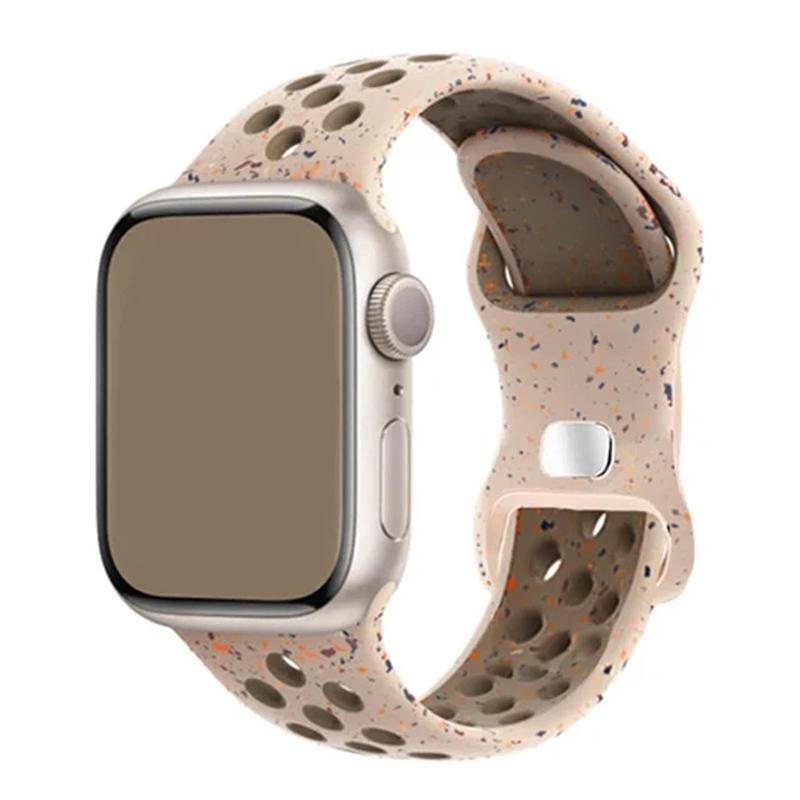 Eredeti Sport Gumi Szíj Apple Watch Szíjhoz Ultra 2 49mm 45mm 44mm 42mm 38mm Szilikon Karkötő iWatch 9 8 7 6 5 SE 41mm