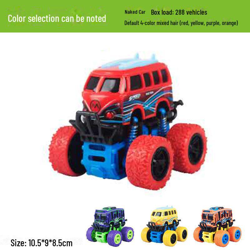 Children's Dinosaur Inertia Car: Four-Wheel Drive Off-Road Toy