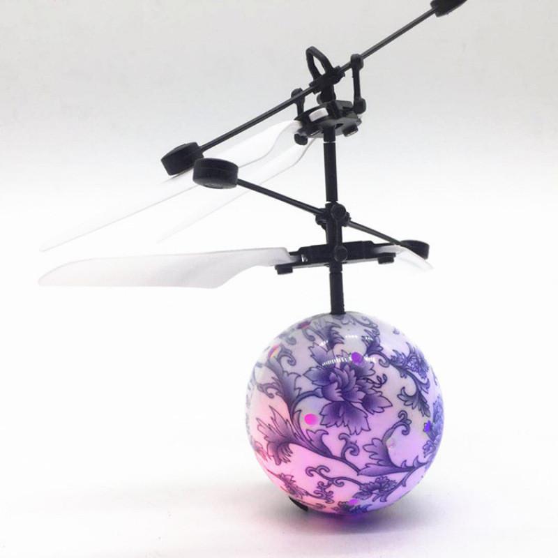 Sphere Flying Induction Led Lights Usb Rechargeable Entertainment Gifts Toys