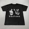 Bauhaus Band T Shirt 90s Retro Gothic Rock Vintage Vintage Fashion Homme Comfortable Stylish Streetwear Unisex
