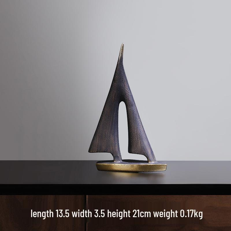 

Скандинавский Ретро Парусник Смола Украшение для Гостиной или Украшения ТВ-Тумбы