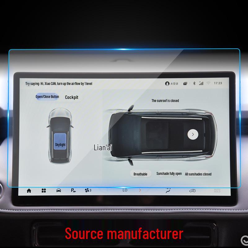 Hycan A06 Navigation and Instrument Screen Protective Film for 24 Models