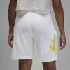 Jordan Logo Print Drawstring Loose Straight Shorts Women Bottoms White DZ3388-100