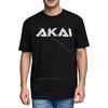 Funny Tshirt Travel Tshirt for Unisex Akai Logo On Black Shirt Graphic Comfort Tshirt Anime Casual Tee Cotton
