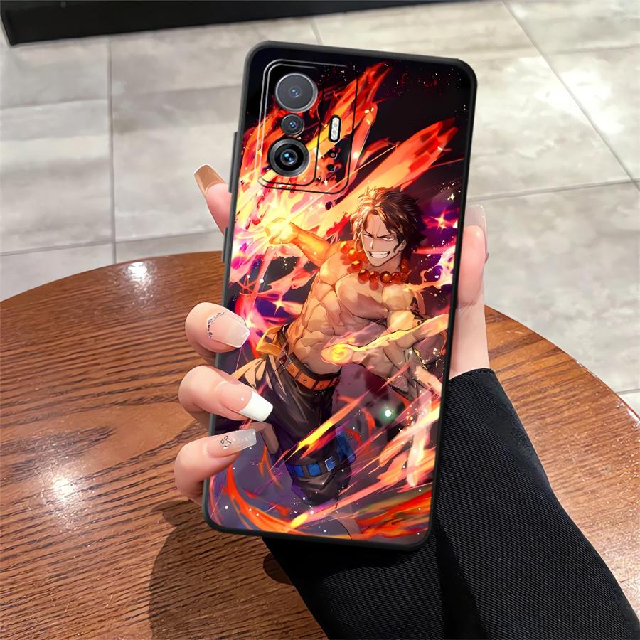 Cool Luffy ACE Phone Cover Case for Xiaomi Mi 10T 11T 14 Pro 13 10 11 13 Lite 9T 9 CC9Pro