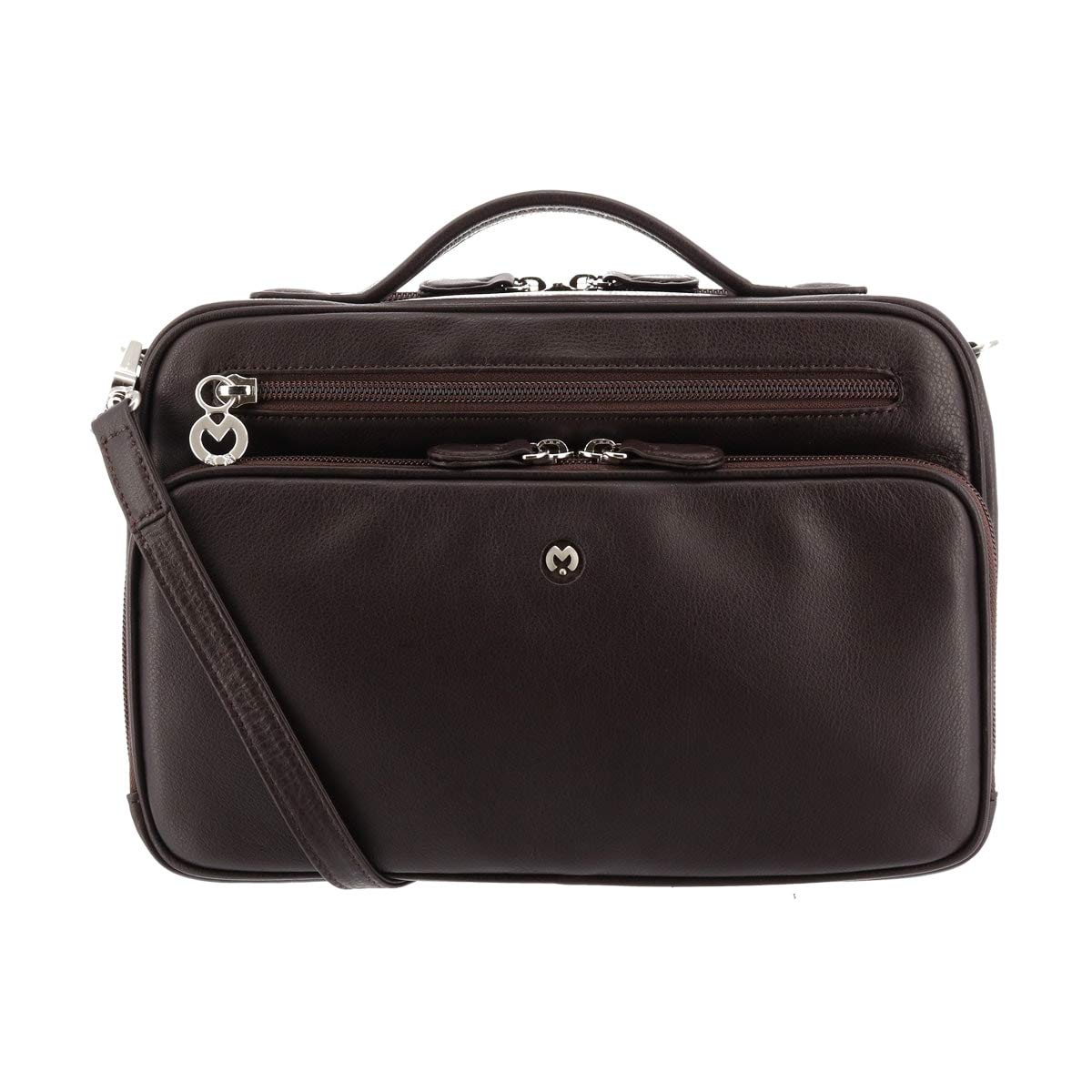 

Shoulder bag Cresta 193122 Chocolate [Mila Sean] men s [03]