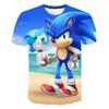 2026 Sonic Shadow The Hedgehog T Shirt For Men Women 3D Print Anime Graphic Tee Short Sleeve Round Neck Casual Streetwear Tops