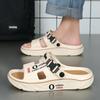 [Anti-slip Slippers] Anti-slip Men's Slippers | Deodorant Sports Casual Driving Dual-purpose Couple Sandals Fashionable Beach Flip-flops