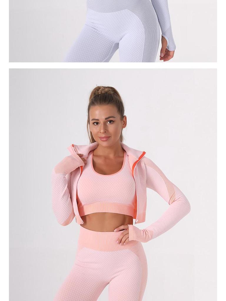 Women's Quick-Dry High-Waisted Slimming Yoga & Running Set