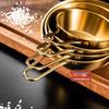 304 Stainless Steel Korean Rice Wine Bowl with Handle – Dipping Sauce Bowl, Hot Oil Pot, Snack Basket, BBQ Essential.