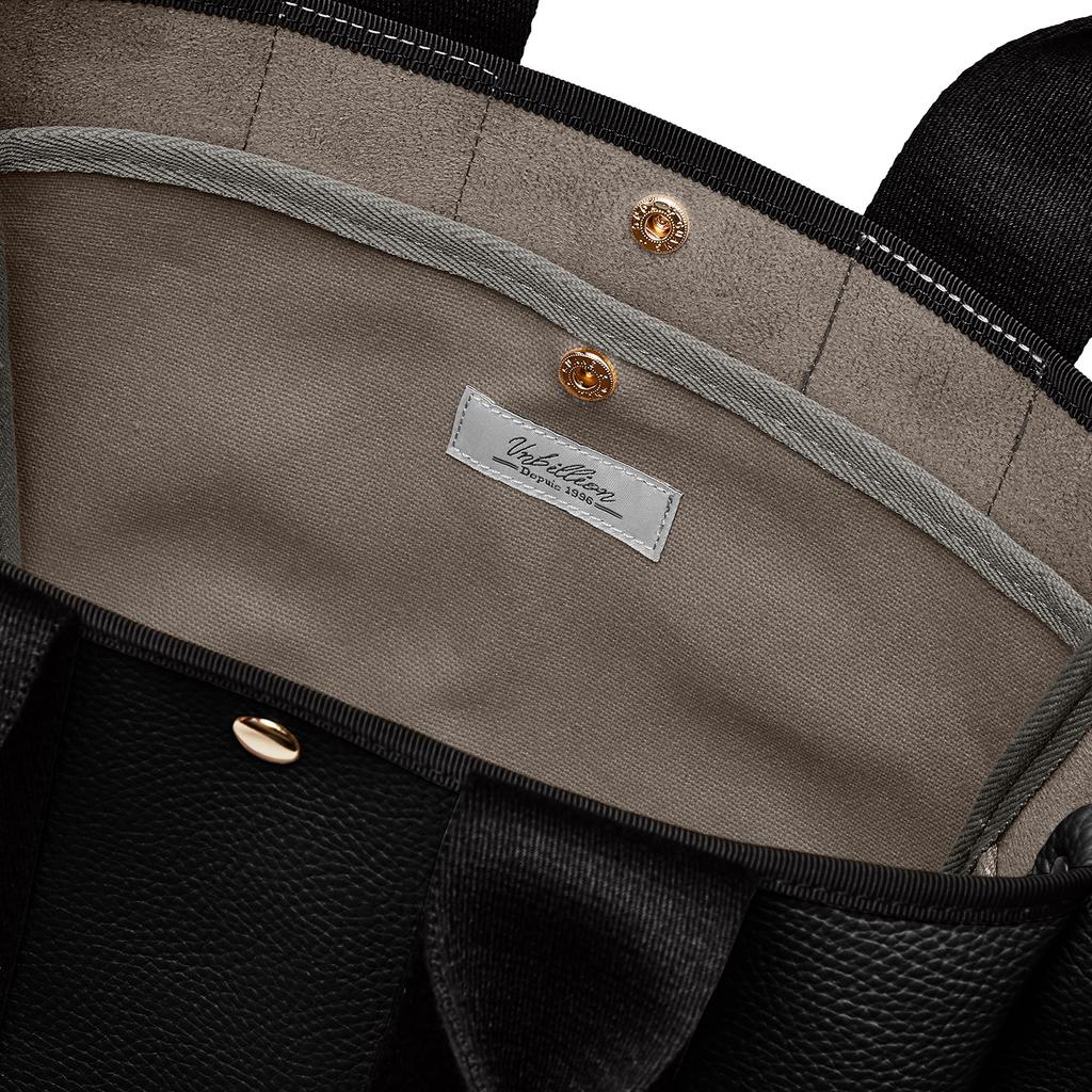 2-way tape tote bag with thick shoulder strap