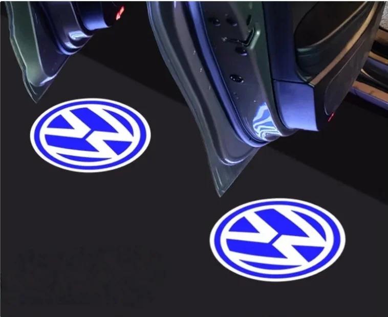 

2025 Hot For VW Volkswagen Special LED Welcome Light 2-Door Projection Lamp Golf /Polo/ Passat/Touran/Jetta Accessories Laser Lo