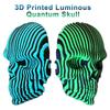 Simulation Glowing Skeleton Toy Visual Illusion Luminous Quantum Skull  Children Girls Boys