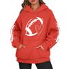 Hettegensere for kvinner Oversized gensere Langermet Uformell genser Hettegenser Topper
