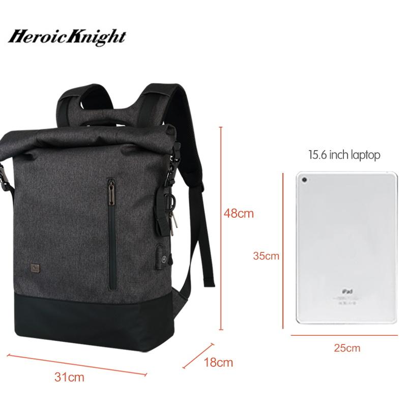 Men Large Capacity Backpack USB Laptop Backpack Men Waterproof Travel Bags Casual School Backpack