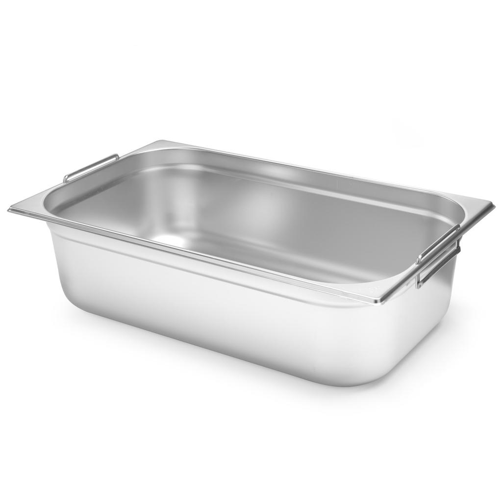 Gastronorm Container GN 11 with Retractable Handles 530x325x200mm 28L Hendi 817155