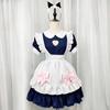 Maid, Soft Girl Love Chest Dress Cos Animation Clothing Maid Outfit
