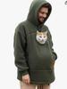 2025 Trendiges Unisex Korallenfleece Kapuzensweatshirt - Europäischer & Amerikanischer Stil, Warm & Lässig.