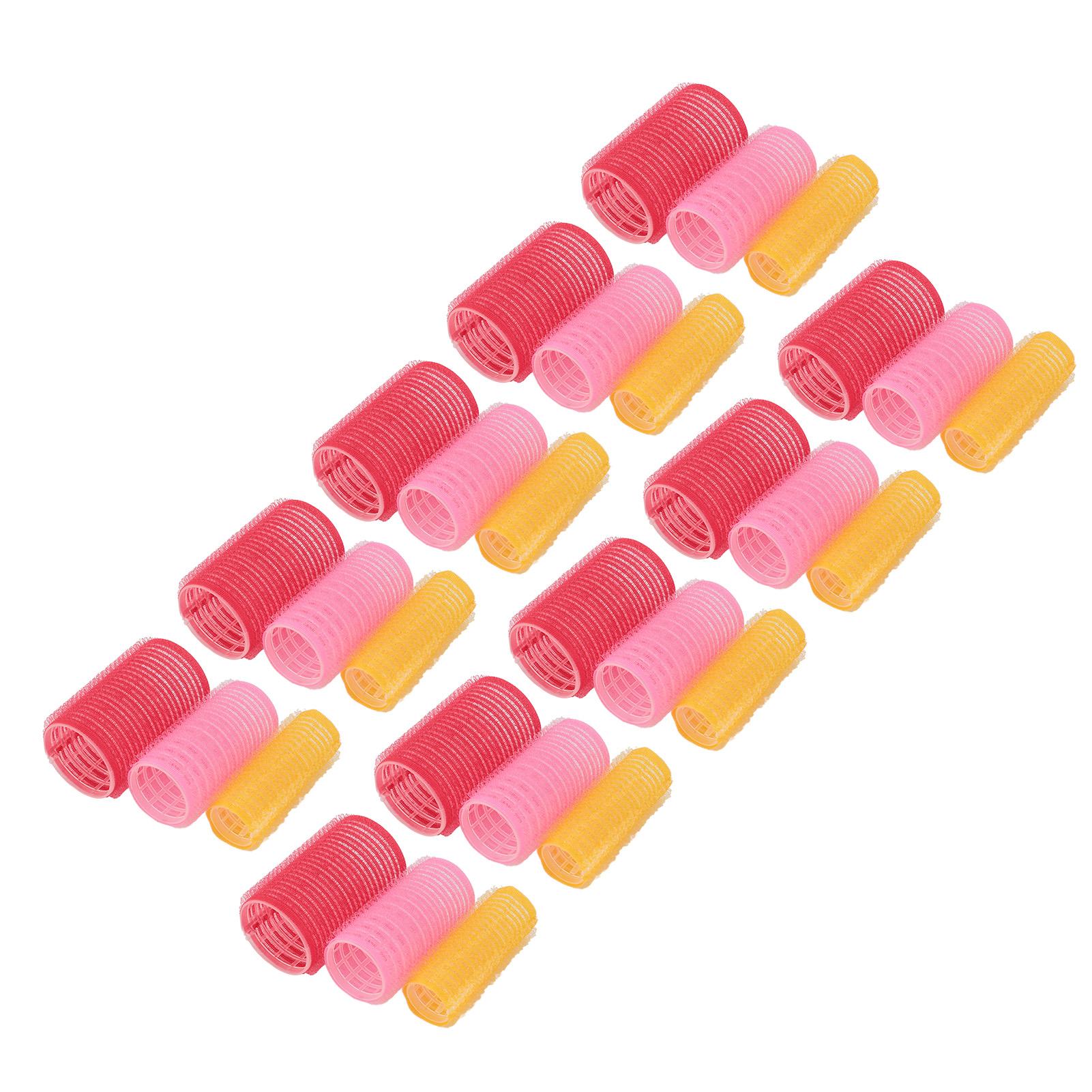 

Hair Rollers Set Self Grip Holding Hair Curlers Heatless Rollers DIY Styling Curling Tool 10pcs Lager 10pcs Medium 10pcs Small