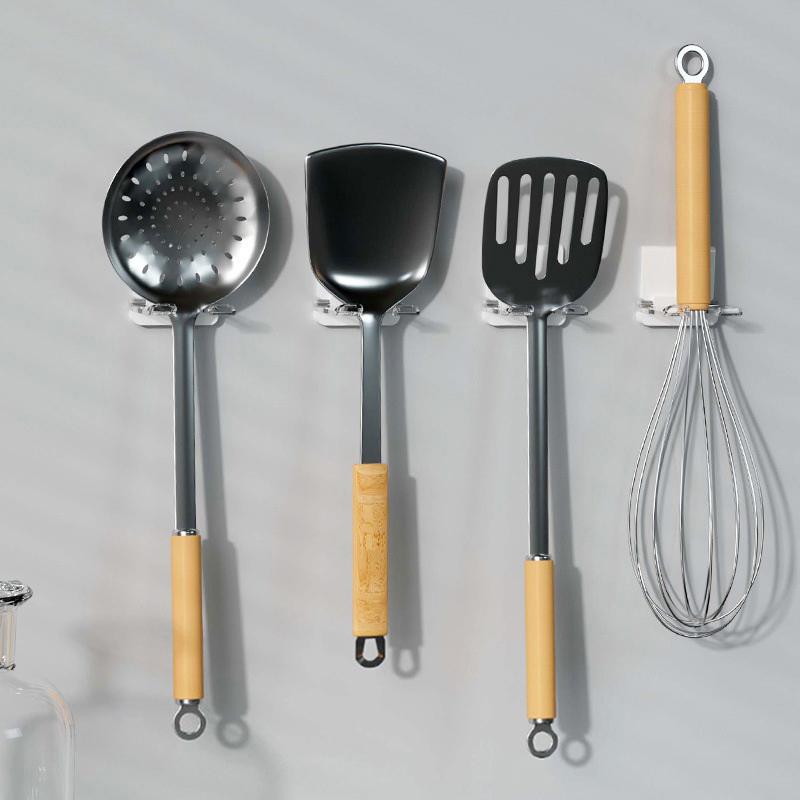 Multifunctional Folding Hook Plug Hook Seamless Paste Wall-Mounted Folding Bracket Power Cord Storage Rack