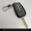Compatible Folding Key Case for Toyota Vios, Yaris, Camry, and Corolla with Aftermarket Key Bag Buckle.