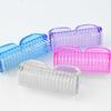 4Pcs Plastic Handle Grip Nail Dust Brush Fingernail Scrub Cleaner Pedicure Tools